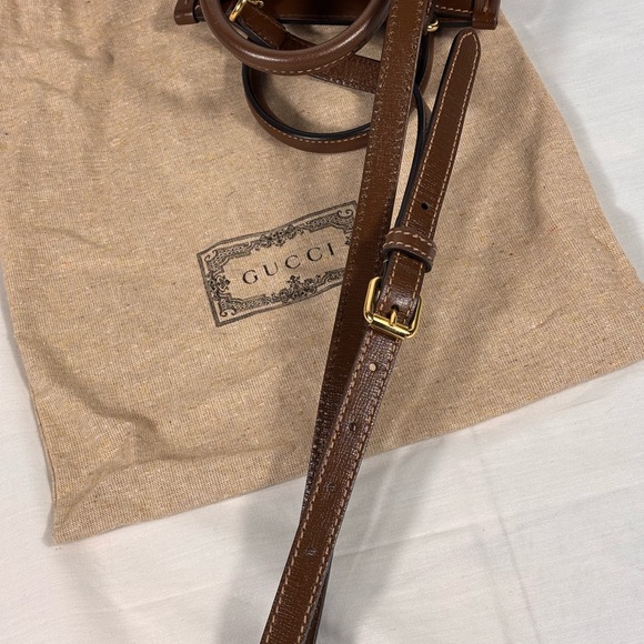 Stunning Gucci Mono Interlocking G Mini Bag Sold - Picture 8 of 14